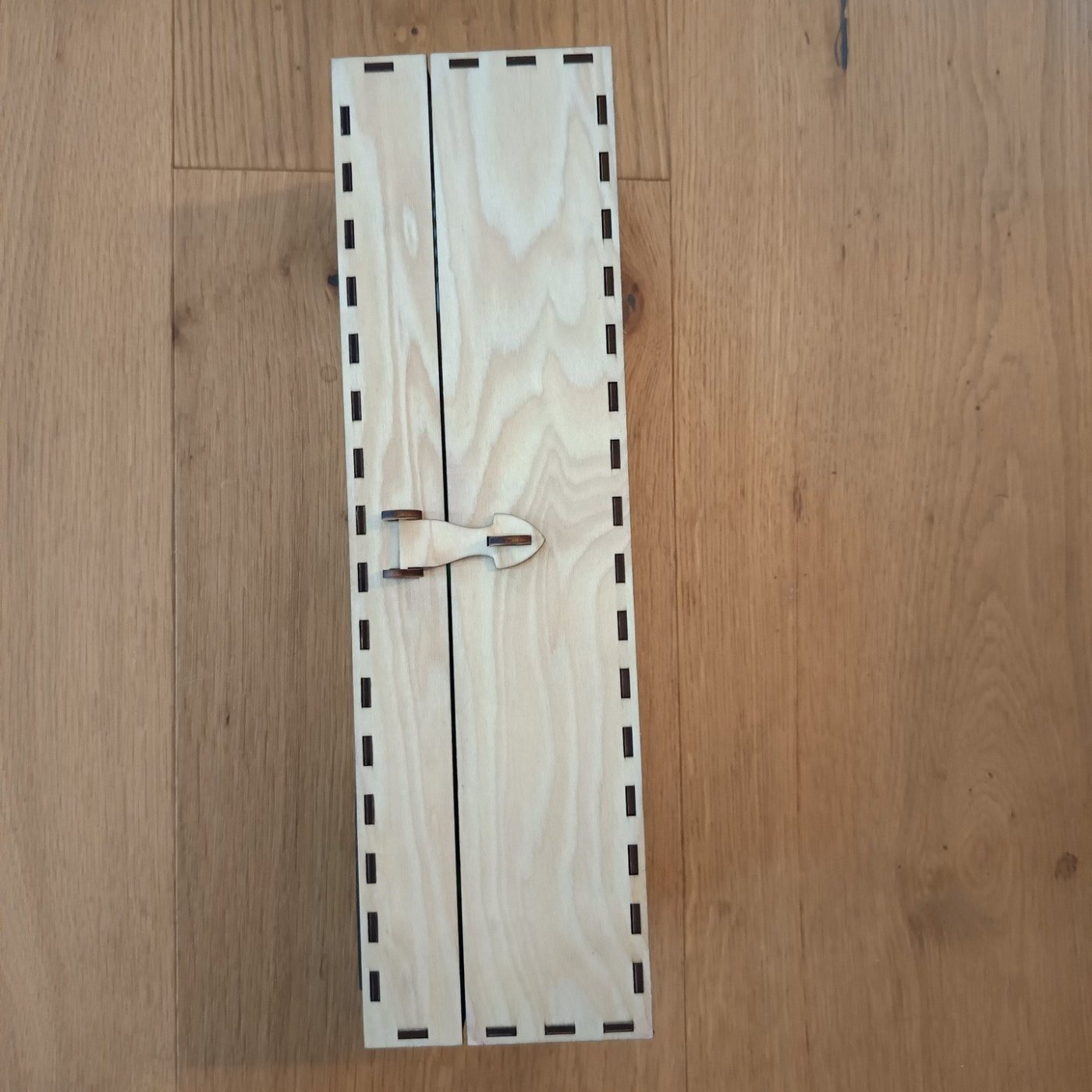 Flaschenbox Lady mit Klappdeckel – Foto 3